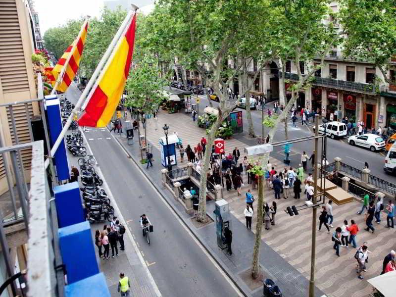 Hostal BCN Ramblas Barcelona Luaran gambar